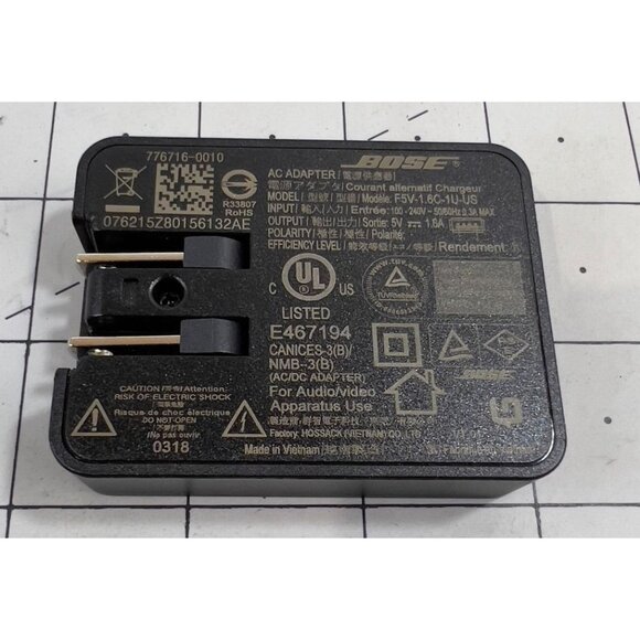 Bose AC Adapter USB A Model F5V-1.6C-1U-US OEM Soundlink - Picture 4 of 5